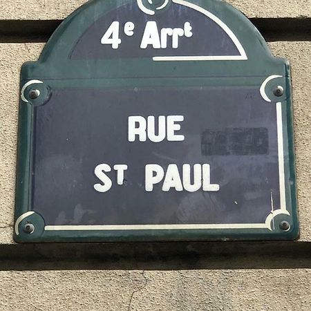 Ferienwohnung Beauty Saint Paul Paris Exterior foto
