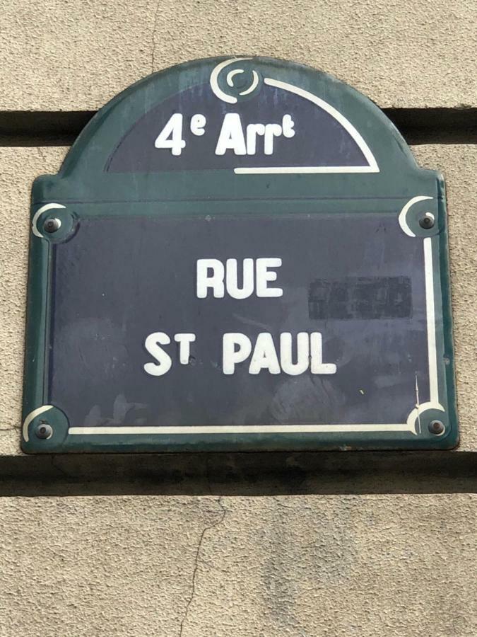 Ferienwohnung Beauty Saint Paul Paris Exterior foto