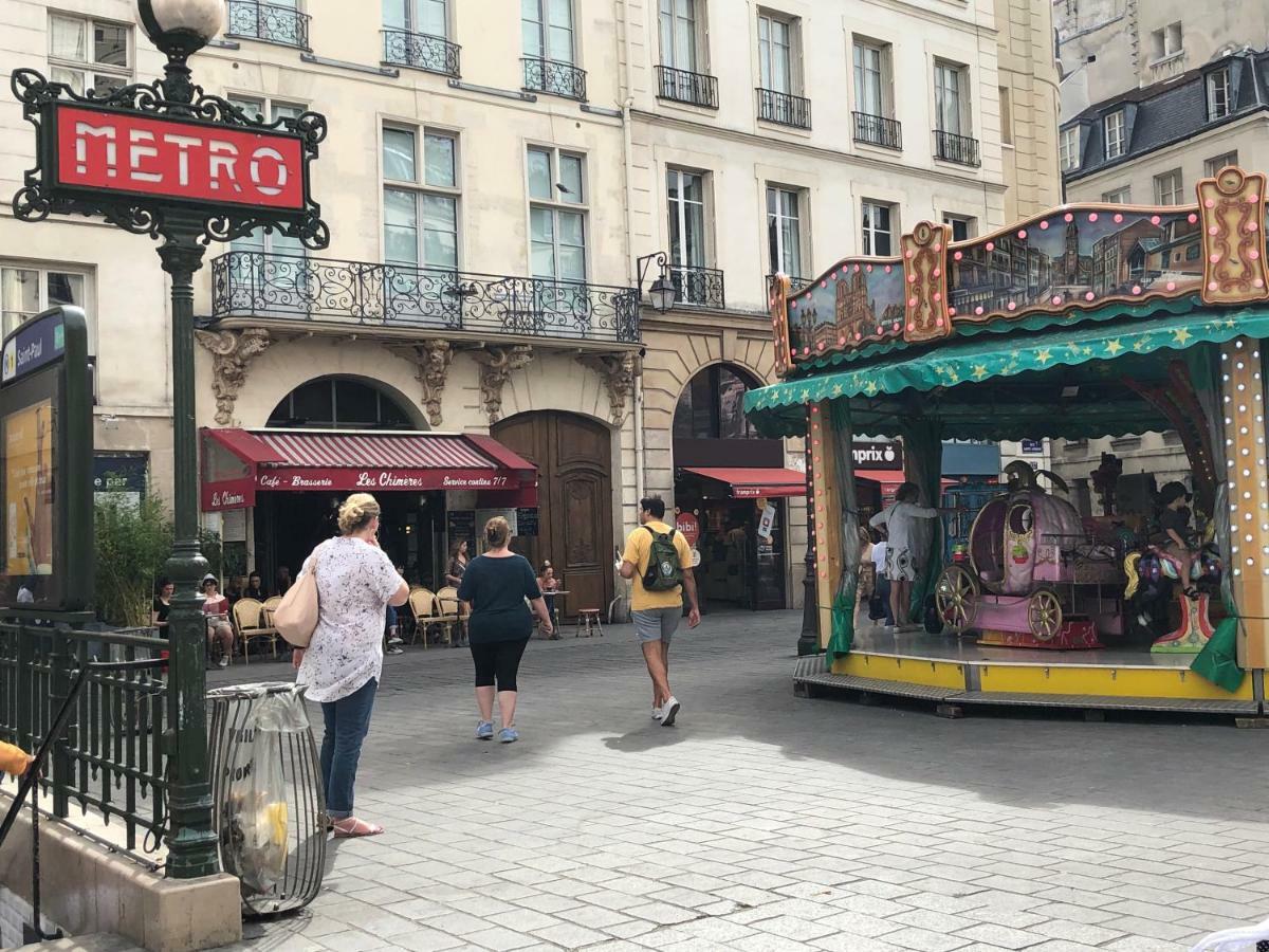 Ferienwohnung Beauty Saint Paul Paris Exterior foto